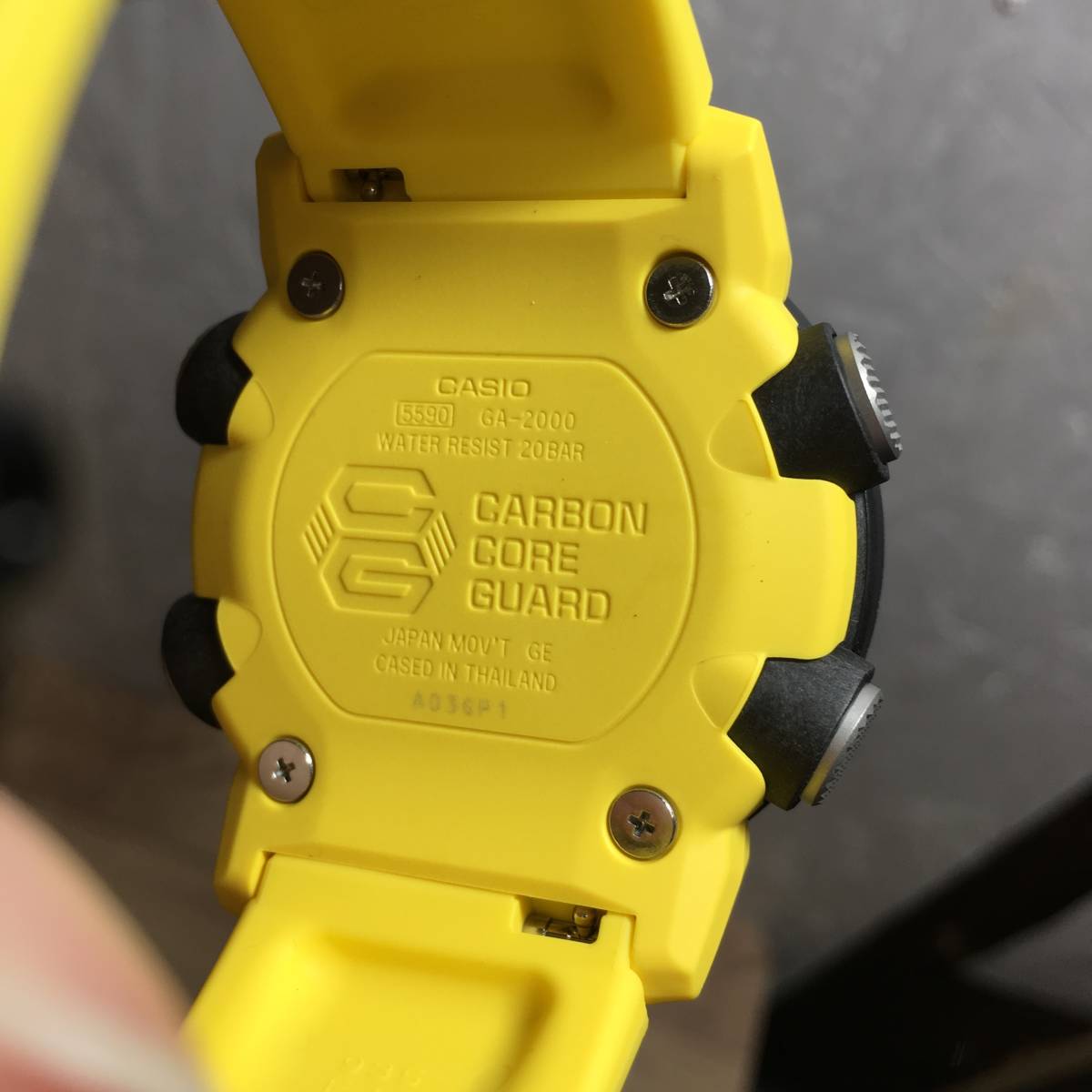 ●古１４２７　CASIO　カシオ　G-SHOCK　ジーショック　GM-2000-1A9JF　箱・説明書あり_画像6