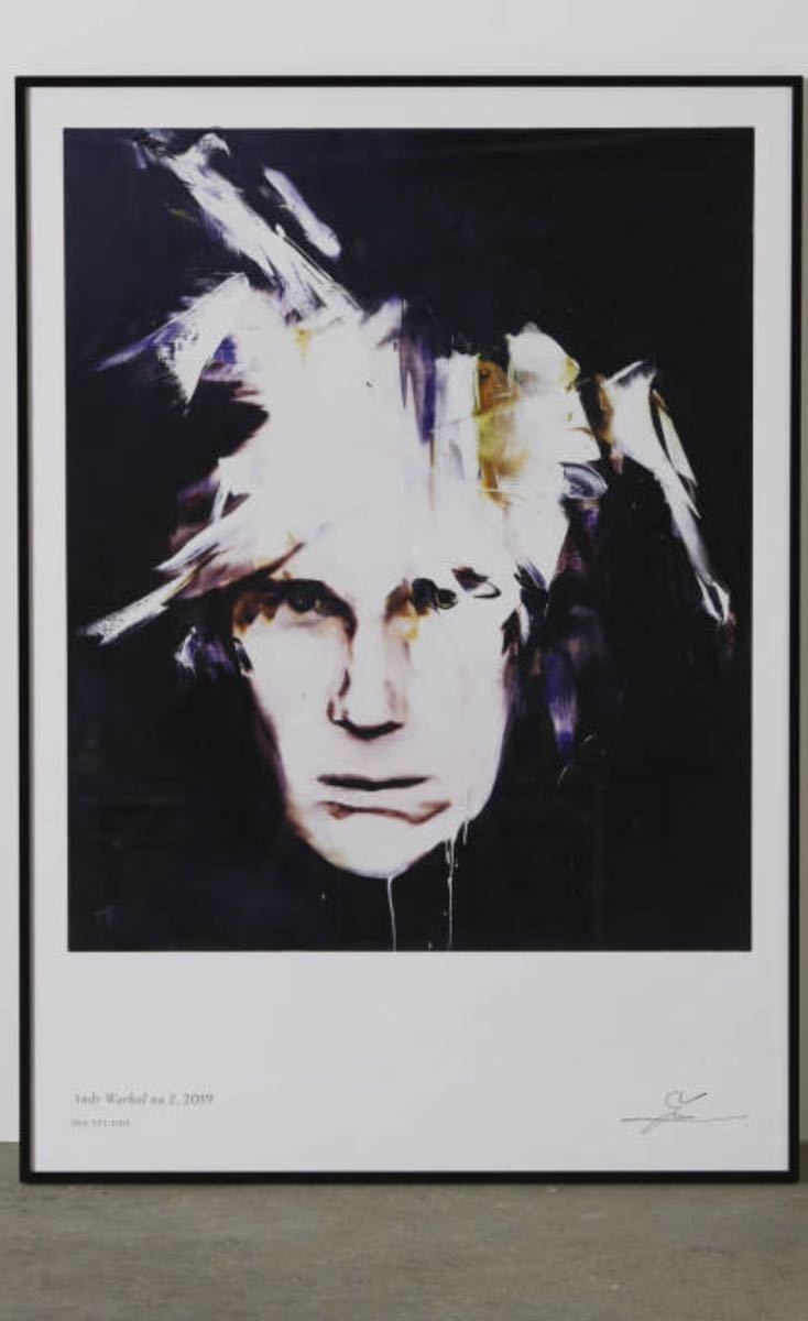 井田幸昌 【ポートレートポスター作品 Andy Warhol no.2,2019 