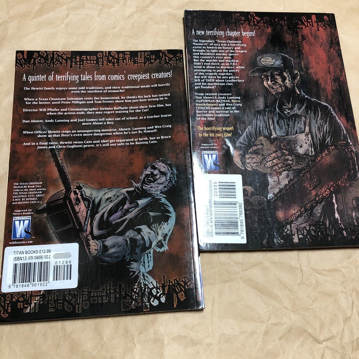 アメコミ テキサス・チェーンソー The Texas Chainsaw Massacre vol1 vol2 COMIC relief Trade paperback TPB 送料無料の画像2