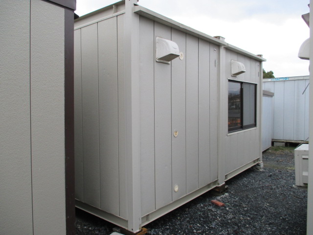 [ Miyagi departure ] super house container storage room unit house 8 tsubo used temporary house prefab real . raw . road place warehouse office work place 16 tatami ... direct sale place 