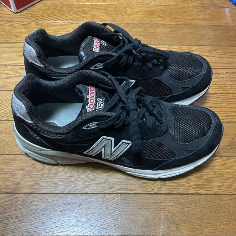 NEW BALANCE M990 V3 Black 27.5 US9.5 Made in USA ニューバランス