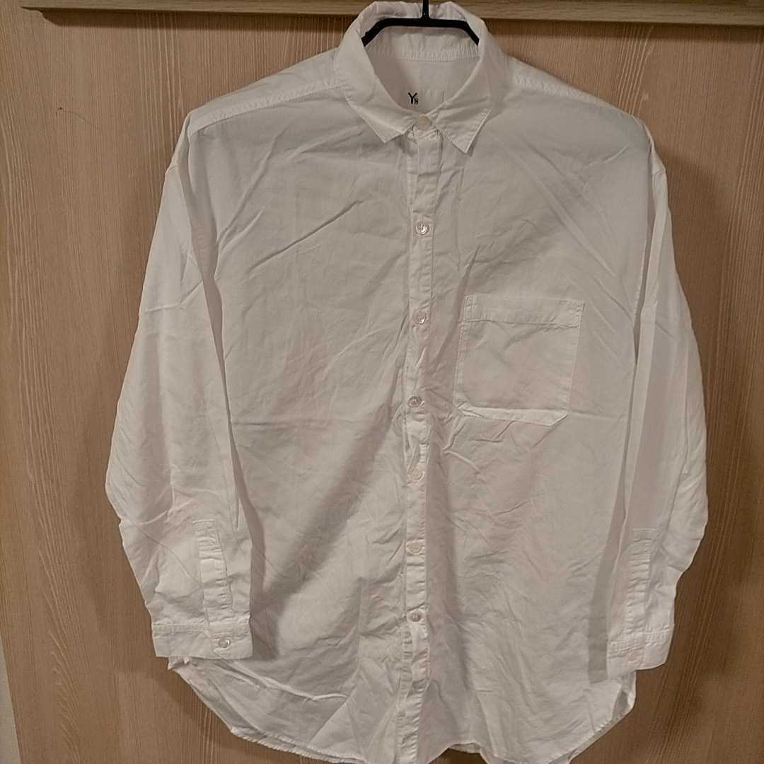 【美品】Y’sオーバーサイズボタンダウンシャツ サイズフリー