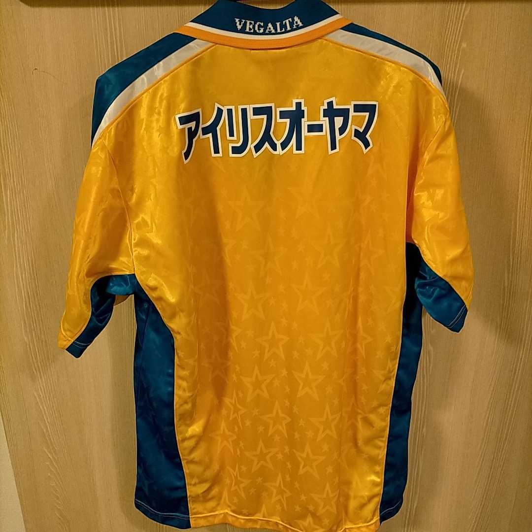 極美品】希少 ベガルタ仙台 ユニフォーム 2002-03 サイズO 極美品】希少 ベガルタ仙台 ユニフォーム 2002-03 サイズO