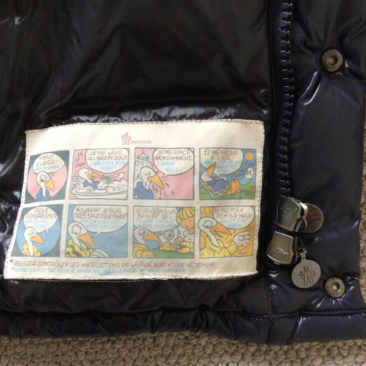 モンクレール☆MONCLER ダウンジャケット エベレスト ビッグワッペン