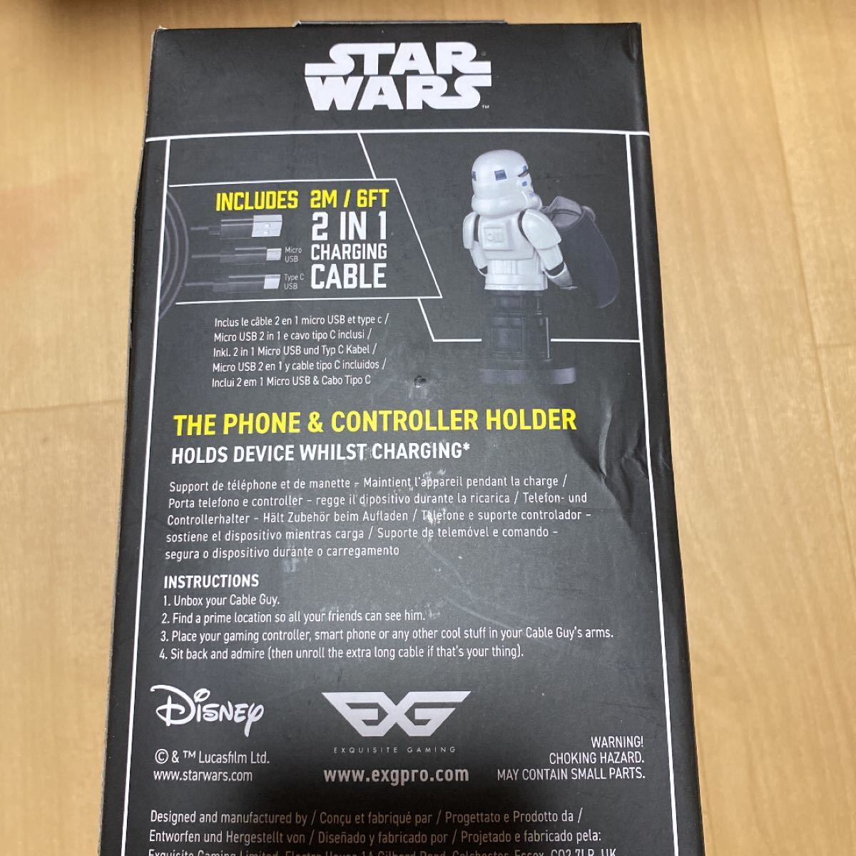 Paypayフリマ 海外輸入品 スターウォーズ ストームトルーパーフィギュア デバイススタンド