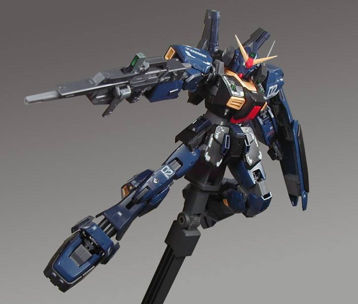 RG 1/144 RX-178 ガンダムMk-Ⅱ(ティターンズ仕様)【塗装完成 RG 1/144 RX-178 ガンダムMk-Ⅱ(ティターンズ仕様)【塗装完成