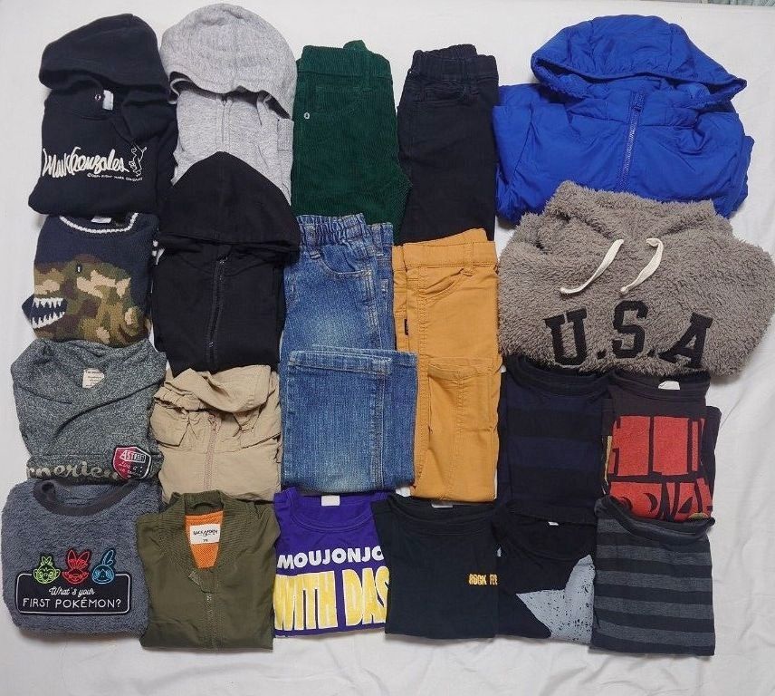 110サイズ】男の子 子供服 まとめ売り 20点セット 秋冬物 長袖｜Yahoo