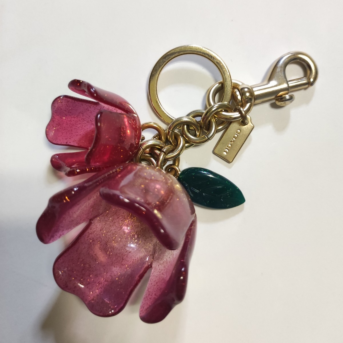 SALE/86%OFF】 コーチ チューリップ キーホルダー チャーム tdh