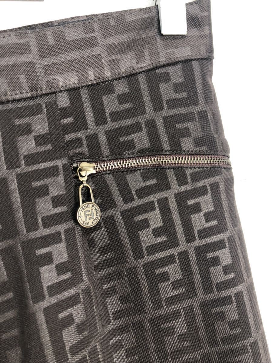美品 Vintage FENDI フェンディ レディース ブラウン ズッカ柄 総柄