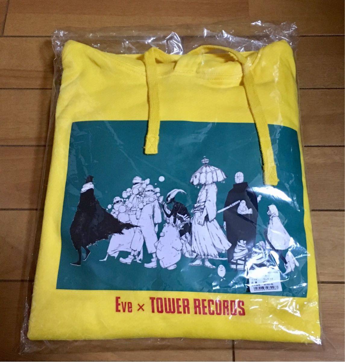 『新品』 Eve × タワレコ★新宿POPUP限定販売 パーカー★グッズ Smile おとぎ 文化 Round Robin 歌い手 Sou まふまふ  そらる 浦島坂田船