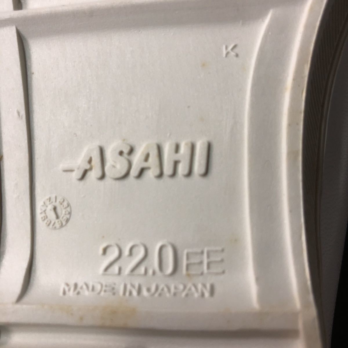 ジュニアシューズ クラリーノ アサヒ製品 日本製 スクールベル001 ブルー 21cm5足で3980円送料込み_画像8
