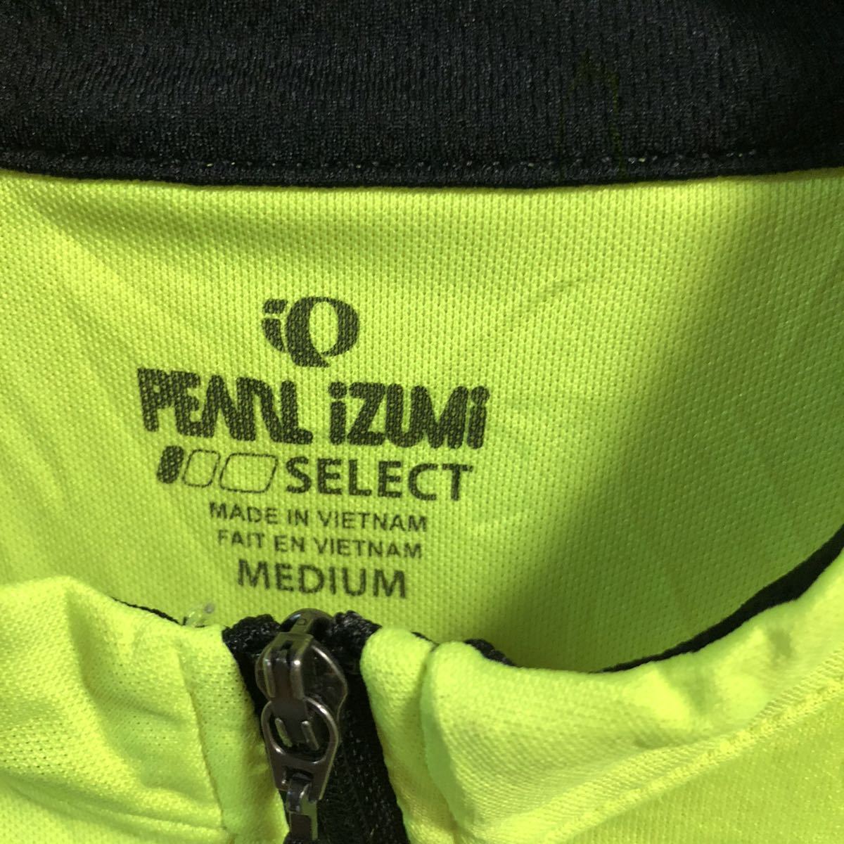 【PEARL iZUMi】ポールイズミ サイクリングジャージ メンズ MEDIUM 送料無料！