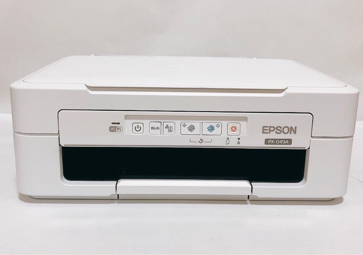 美品 EPSON PX-049A WiFiスマートフォンプリント インク付き 美品 EPSON PX-049A WiFiスマートフォンプリント インク付き