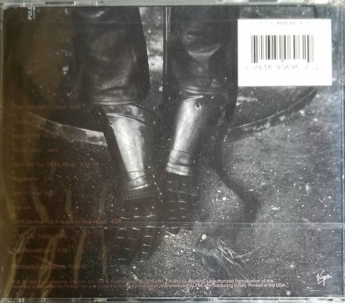 M31新品名盤/送料無料■レニークラヴィッツ(LennyKravitz)「CIRCUS」CD　RockAndRollisDead_画像2