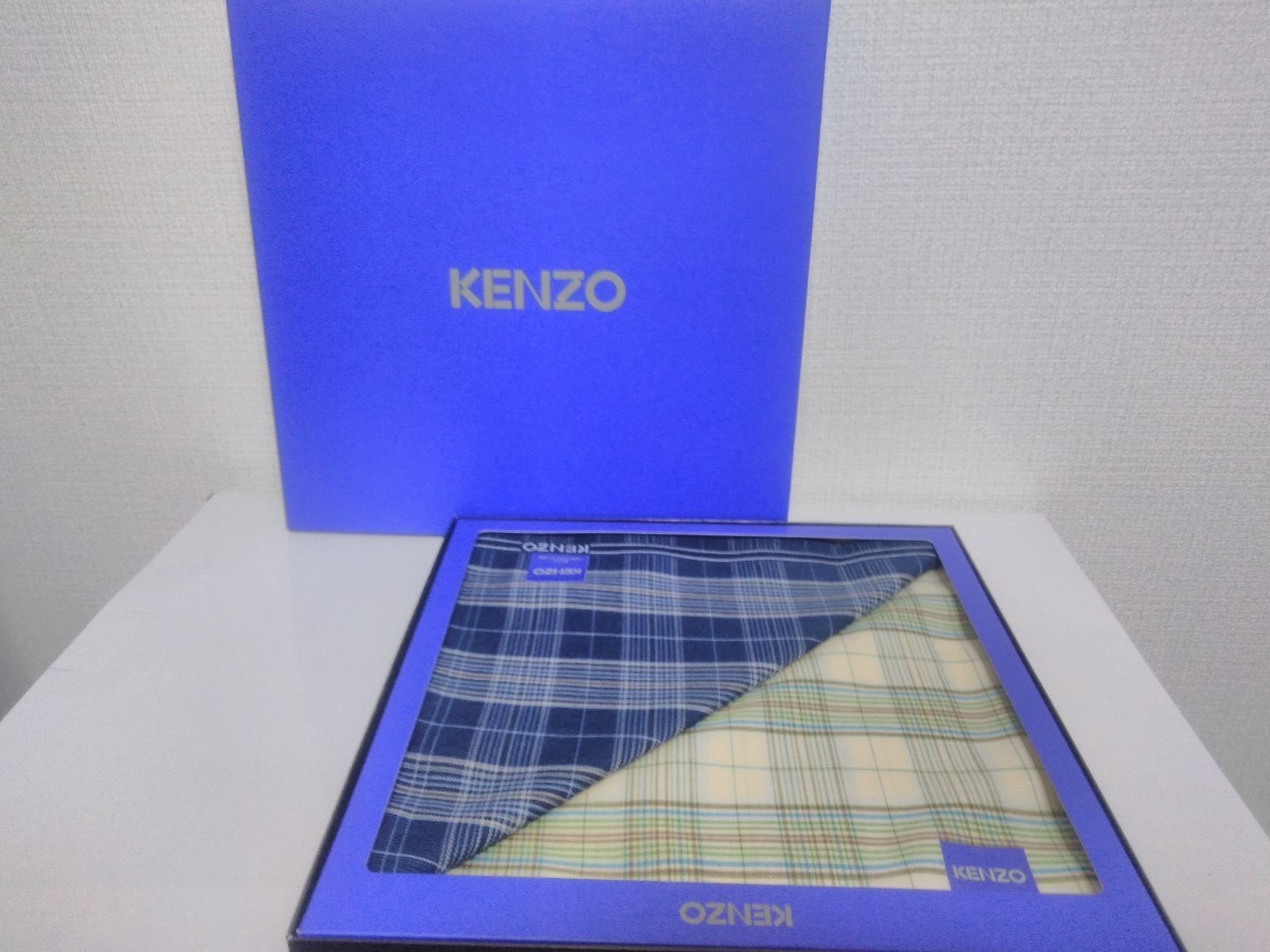 【新品・未使用】KENZO ハンカチ 箱入り