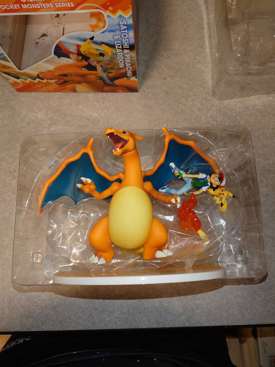 G.E.M.シリーズ☆ポケットモンスター☆サトシ&ピカチュウ&リザードン