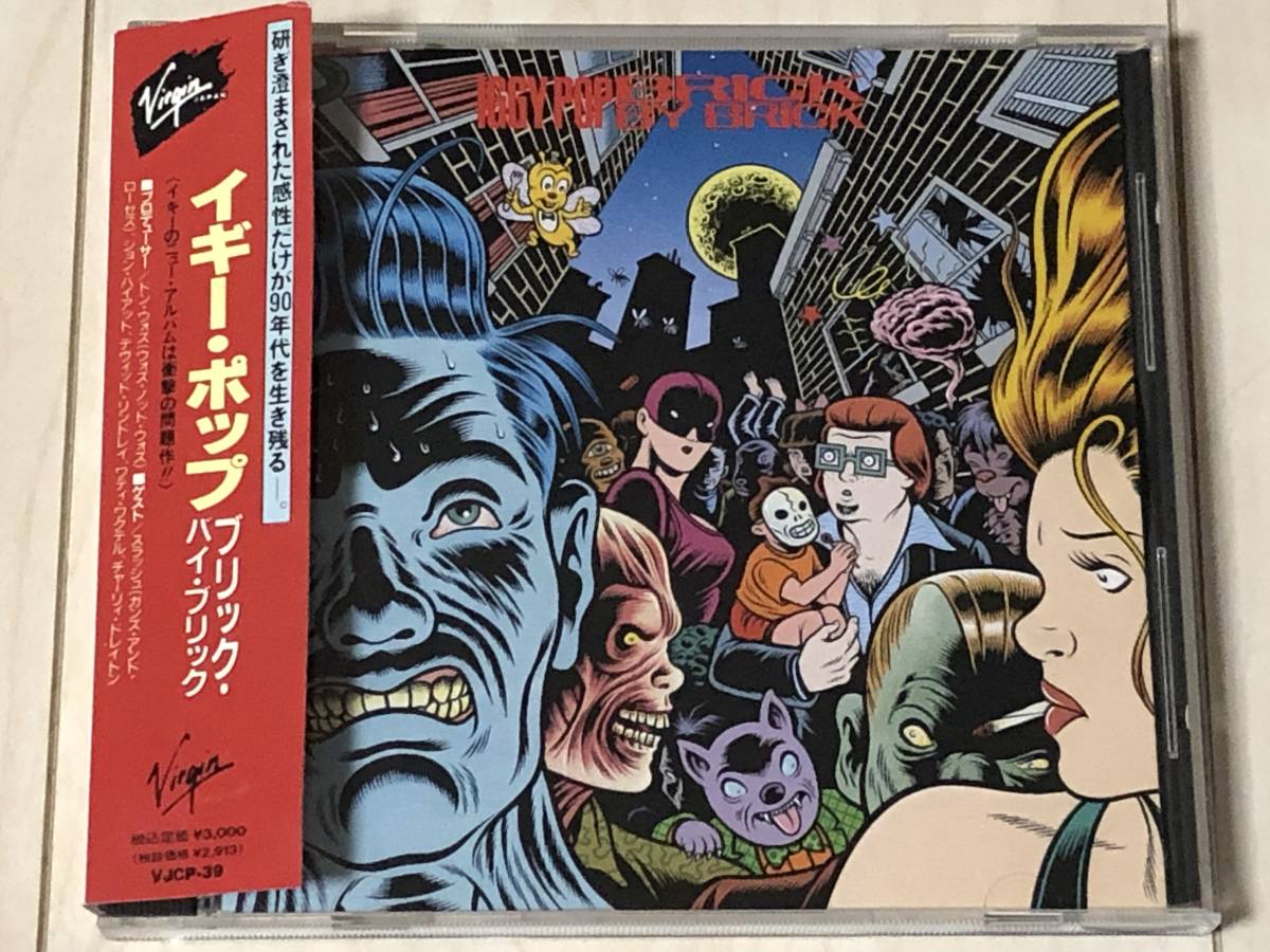 イギーポップ Yahoo!オークション - IGGY POP イギー・ポップ / BRICK BY