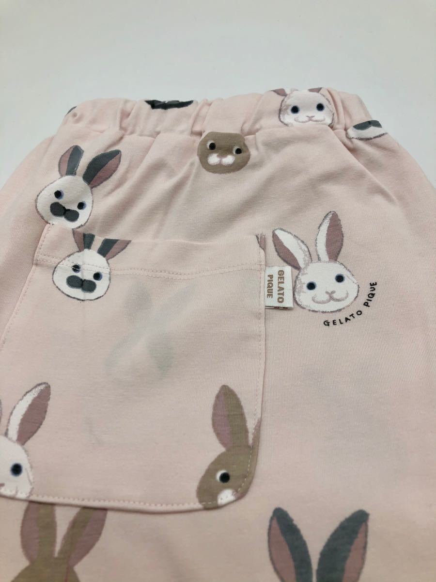 gelato piqueジェラートピケ うさぎモチーフ セットアップ 新品 gelato piqueジェラートピケ うさぎモチーフ セットアップ 新品