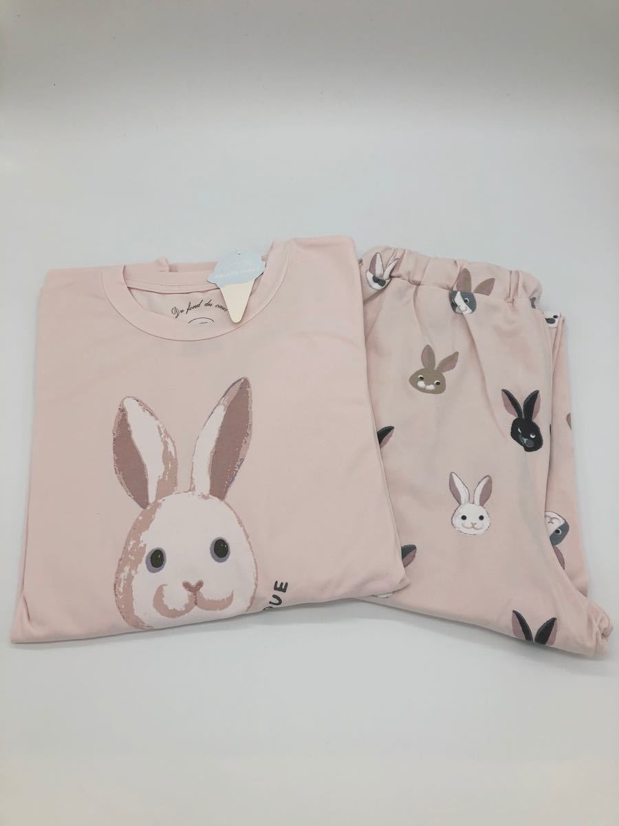gelato piqueジェラートピケ うさぎモチーフ セットアップ 新品 gelato piqueジェラートピケ うさぎモチーフ セットアップ 新品