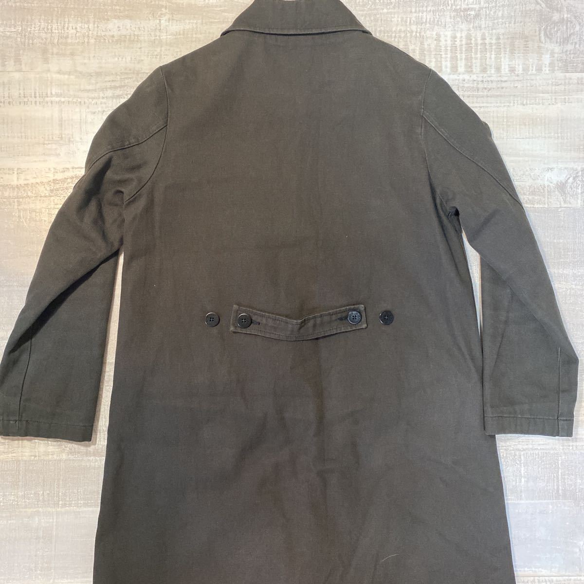 [ euro Vintage France made ]Le Glazik Work jacket khaki 34 coat coverall rug radio-controller k lady's Vintage 