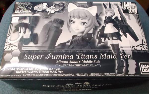 ラスト☆定形外660円☆未組立 HGBF すーぱーふみな ティターンズメイド Ver. ( スーパーフミナ メイド フィギュアライズ HGUCRG プレバン