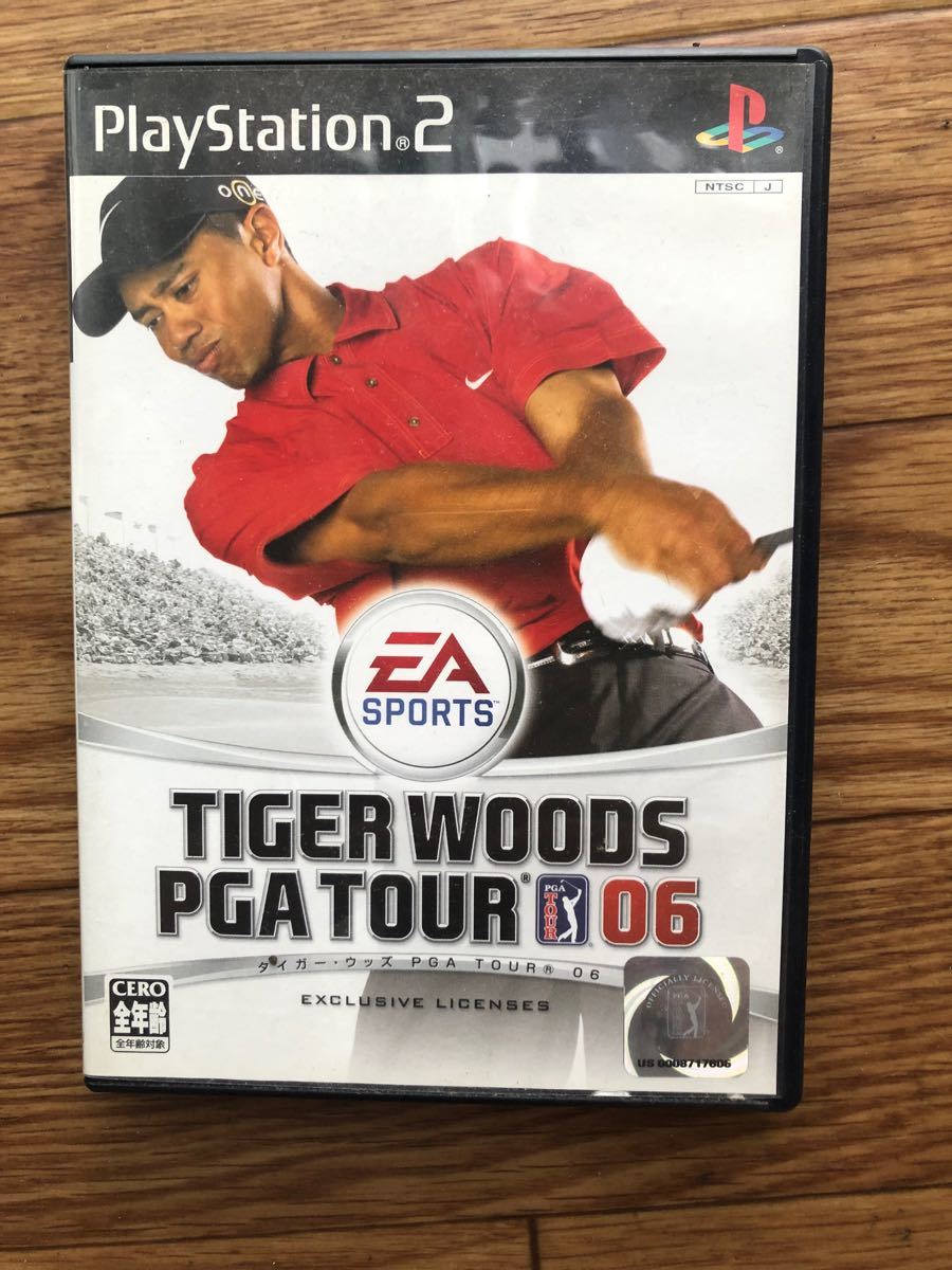 PlayStation2 ゲームソフト　TIGER WOODS PGA TOUR 06