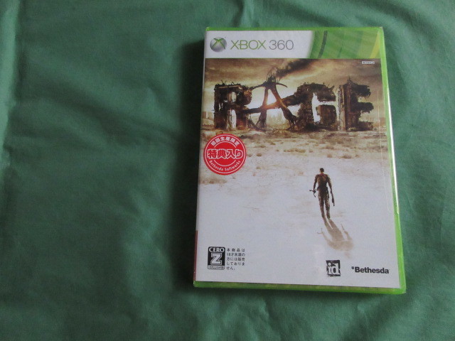 ◆即決 マイクロソフトXBOX360 Rage レイジ 国内版 新品未開封