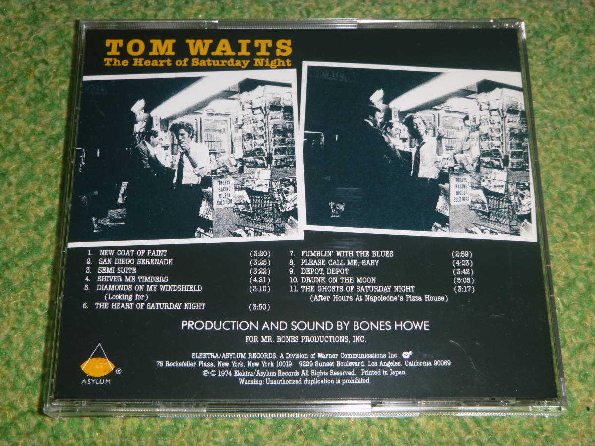 トム・ウェイツ　 /　 土曜日の夜　/　Tom Waits_画像2