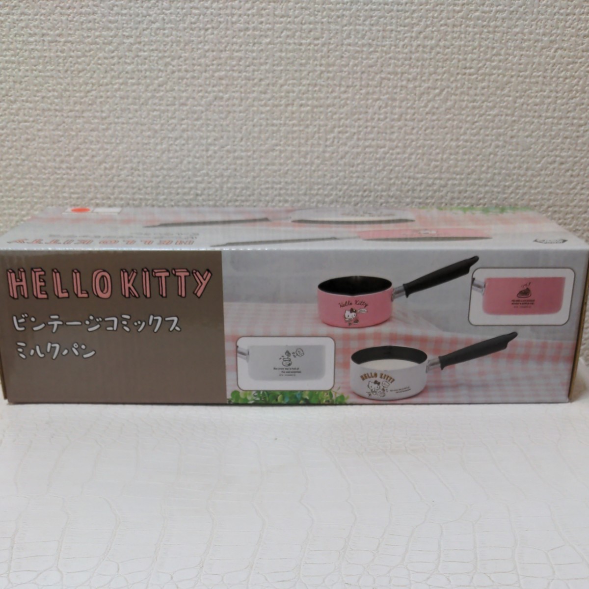 HELLO KITTY ビンテージコミックスミルクパン （ピンク） 【 サンリオ ハローキティ 】