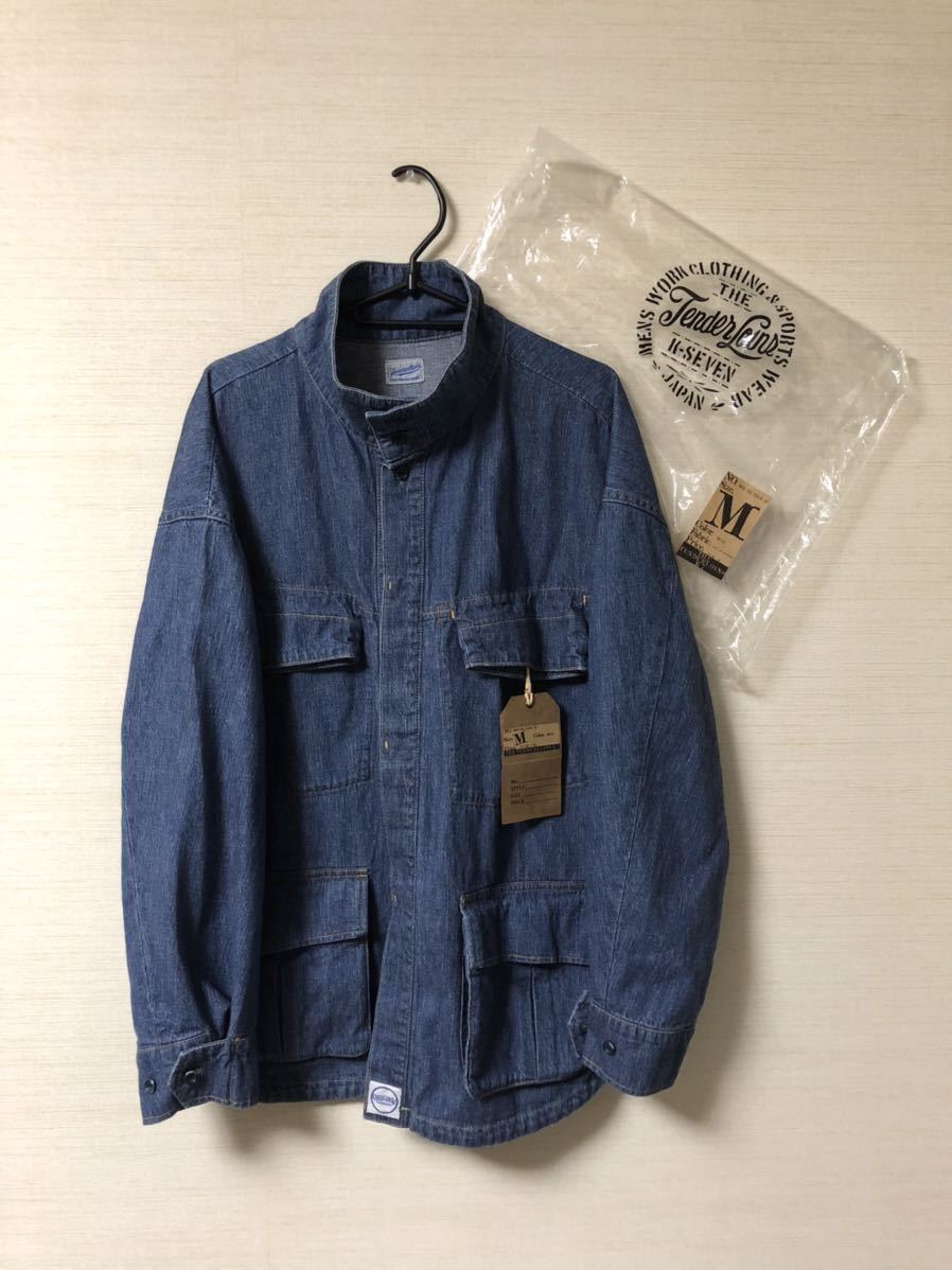 【即決】本店限定 20SS テンダーロイン MOCK BDU DENIM JKT デニム ジャケット ライトブルー_画像1