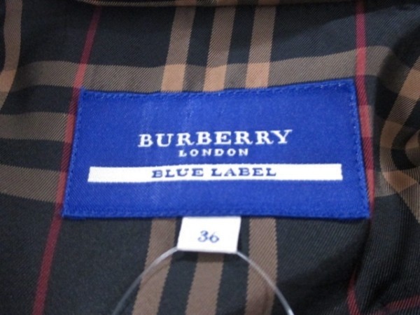 定価9万円■Burberry Blue Label　ファーコート36