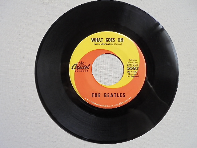 Capitol record The BEATLES[ NOWHERE MAN ]PS attaching single US record Capitol 5587 beautiful goods 