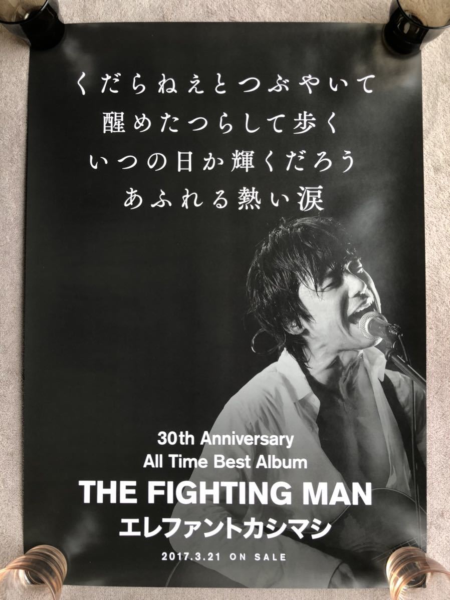 ☆貴重！エレファントカシマシ ポスター 30thリリック 今宵の月のよう
