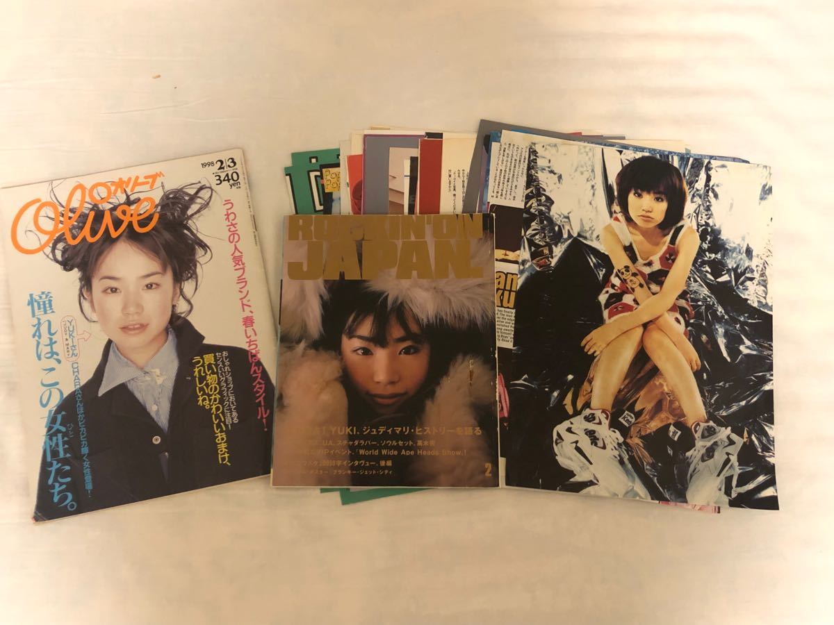 雑誌Olive オリーブ JUDY AND MARY YUKI表紙 - ファッション