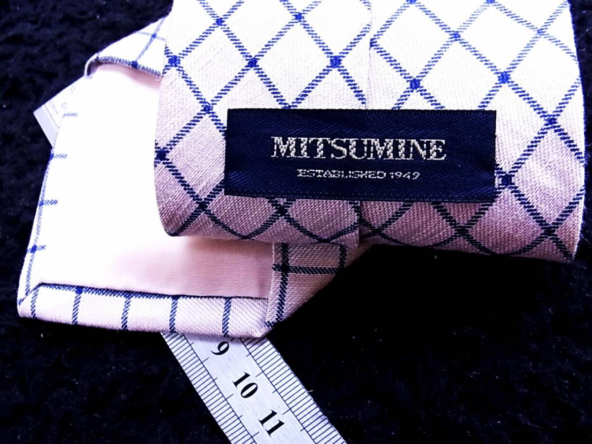 【SALE！美品限定】№0024☆ミツミネ【ＭＩＴＳＵＭＩＮＥ】ネクタイ_画像2