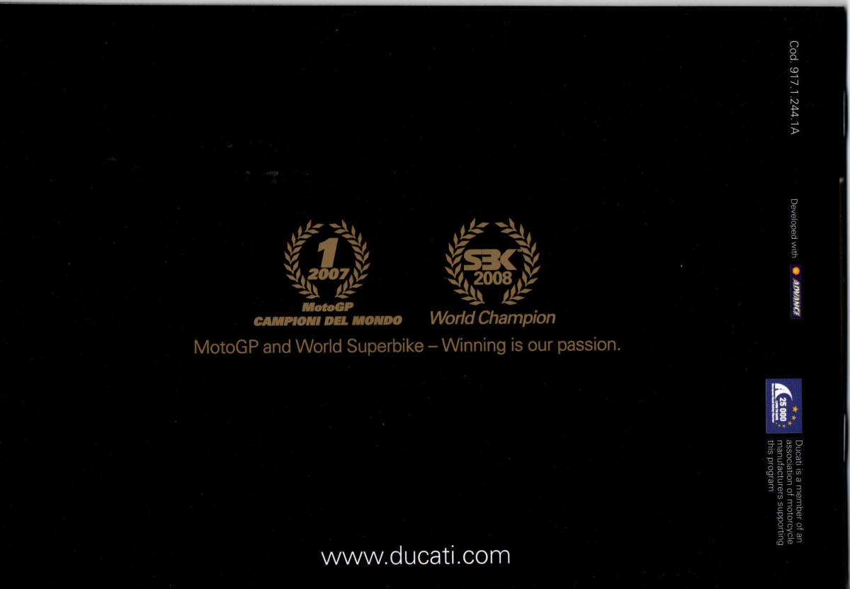 Ducati 2009年モデルカタログ_画像8