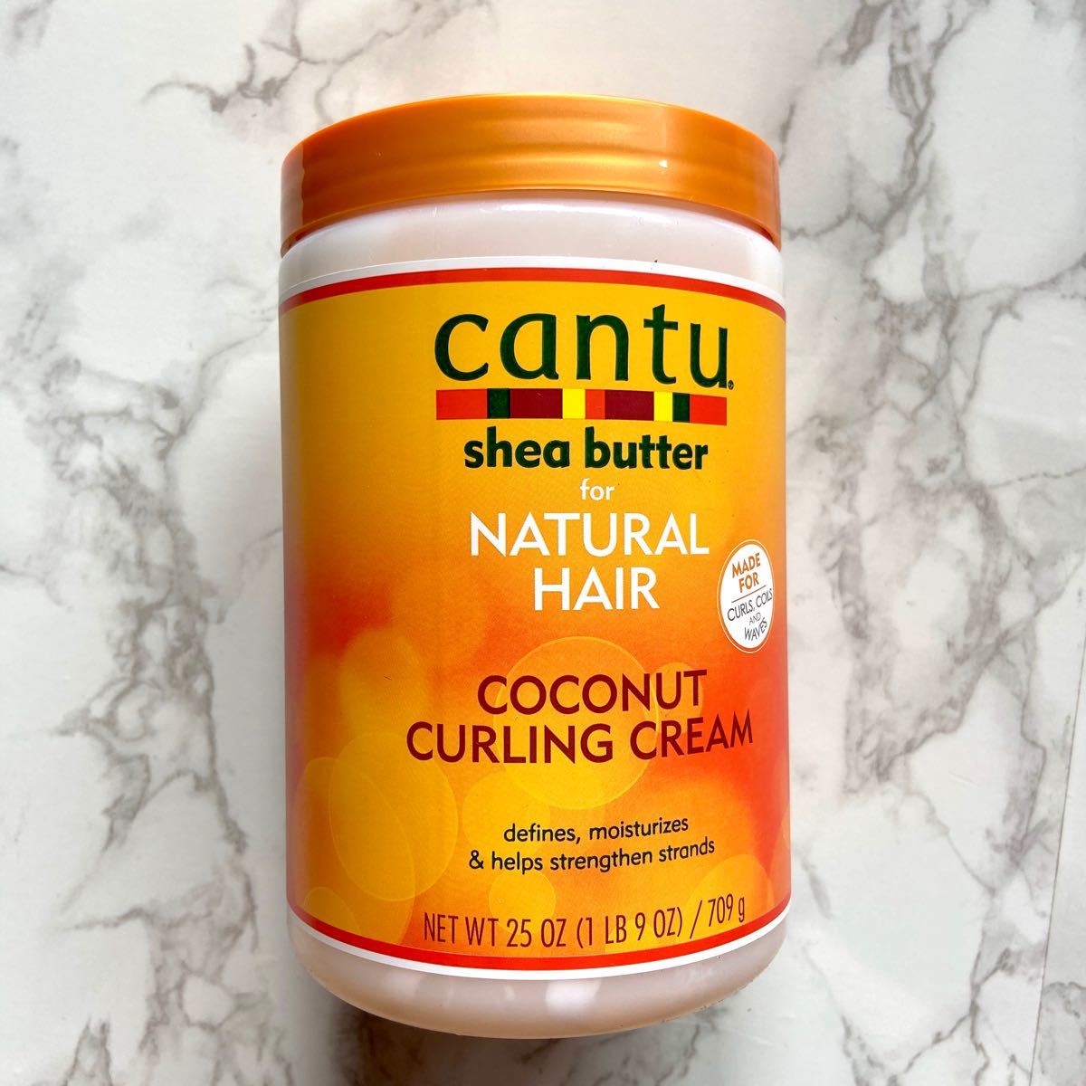 ★大容量ボトル★ cantu shea butter for natural hair coconut carling cream