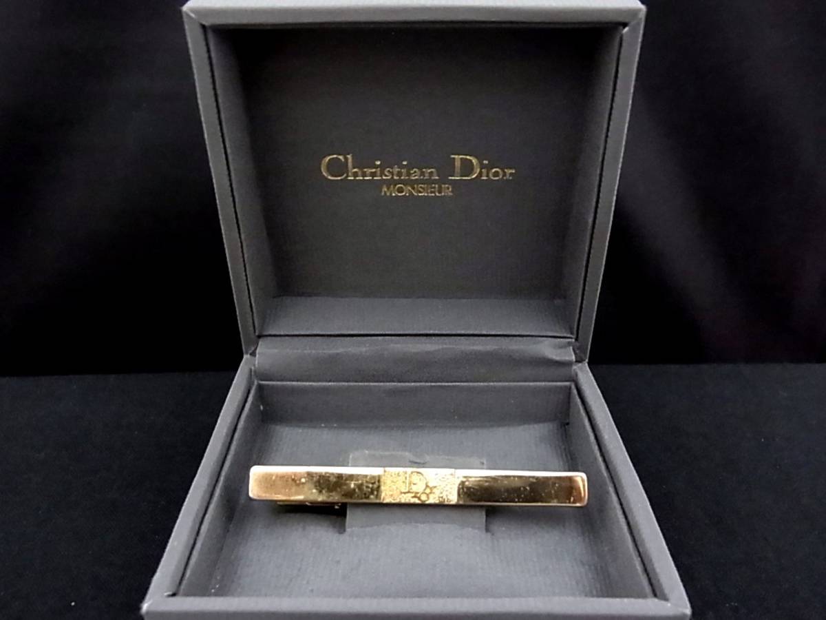 ◎№3220◎■良品■【Dior】ディオール【ゴールド】■ネクタイピン♪_画像1