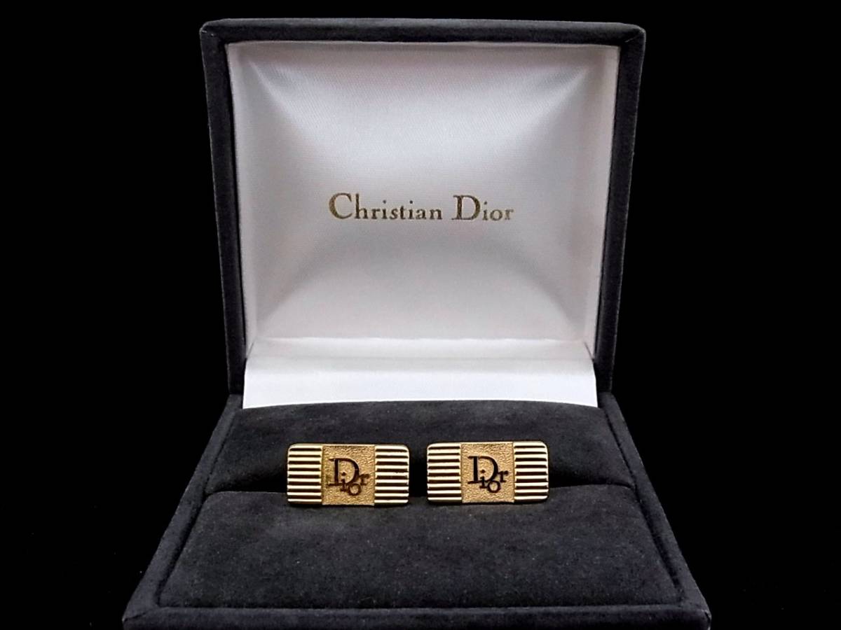 *N3234*# superior article #[Dior] Dior [ Gold ]# cuffs!