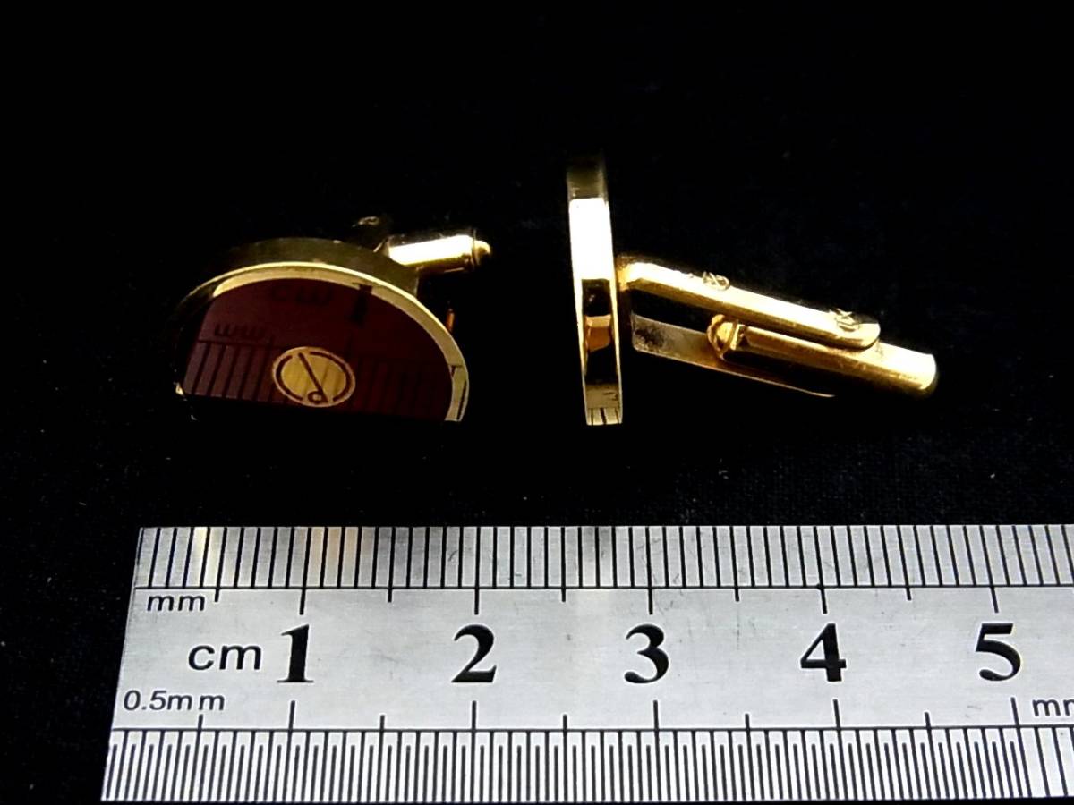 *N3352*# new goods #[dunhill] Dunhill [ Gold ]# cuffs!