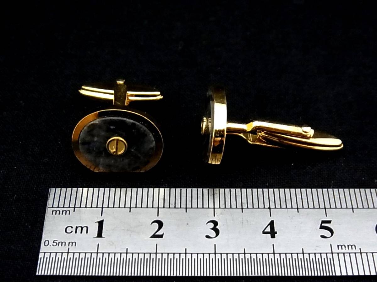*N3340*# new goods #[dunhill] Dunhill [ Gold ]# cuffs!