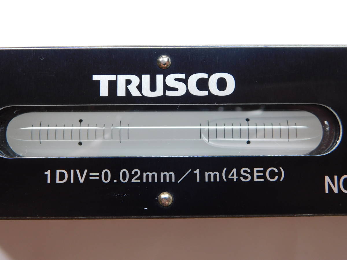 ヤフオク! - トラスコ 精密水準器 1DIV=0.02mm/1m(4SEC) TRUS...