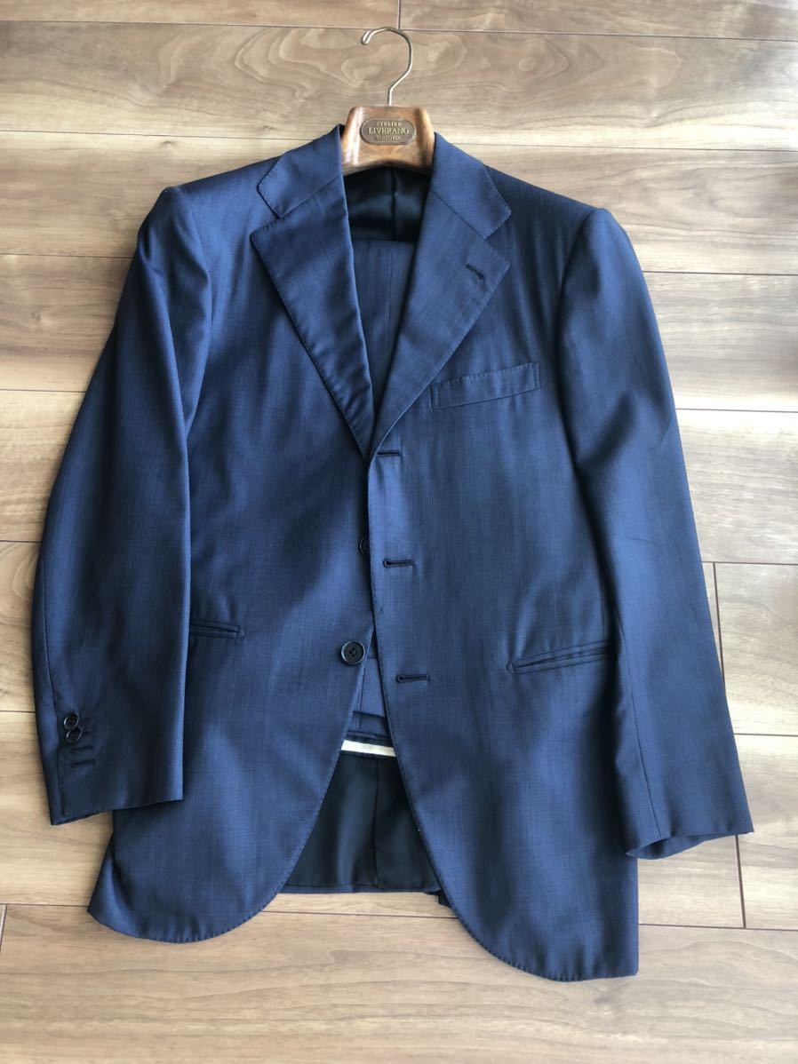 libela-no&libela-noLIVERANO& LIVERANO suit navy blue 44 hanger attached / at Lee niKITONpa Nico libela-no Sovereign 