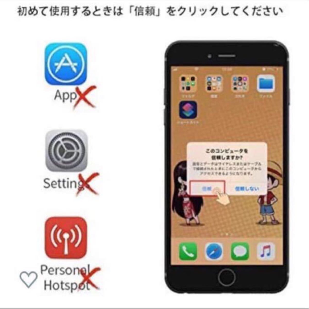 iPhone HDMI 変換アダプタ ライトニング - Digital AVアダプタHDMI 変換ケーブル 1080P 高画質