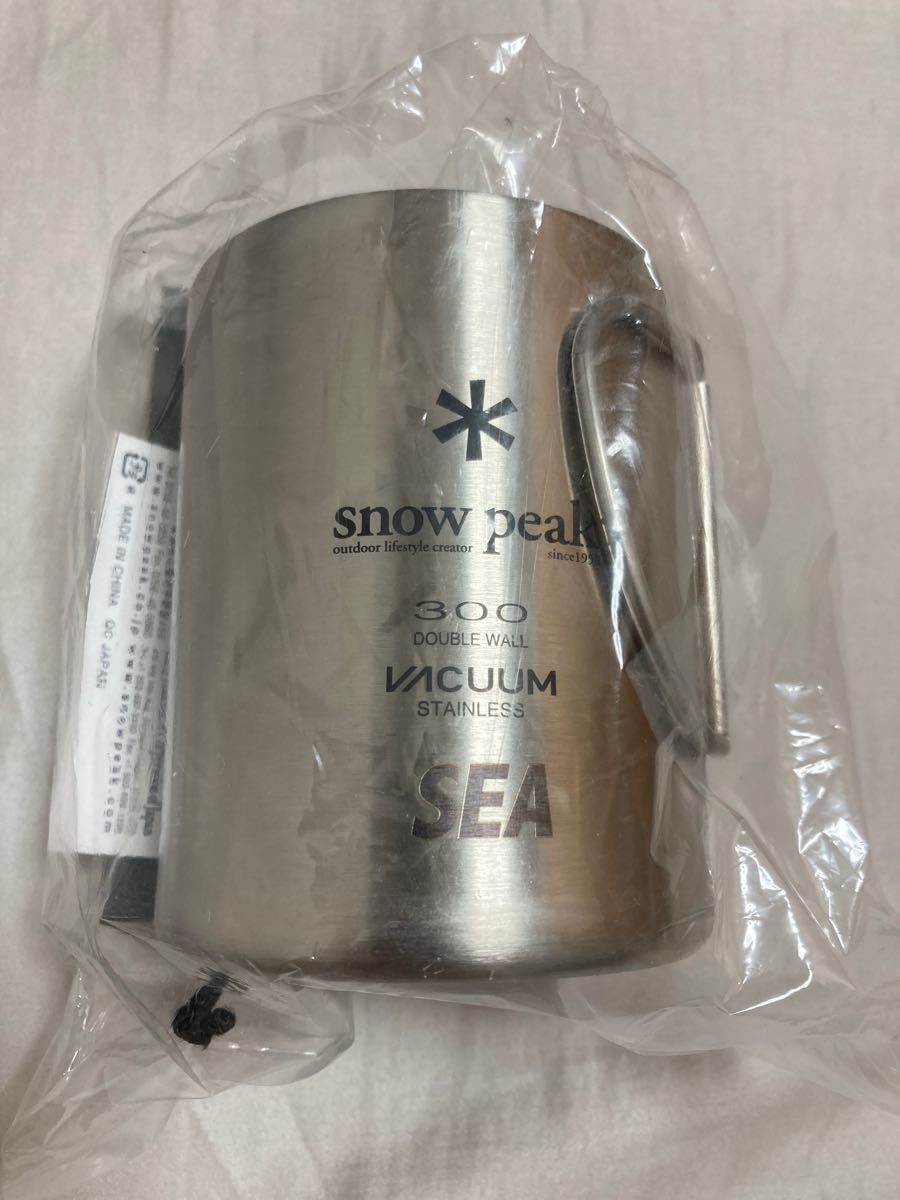 SNOW PEAK X WIND AND SEA ステンレス 真空 マグカップ 300ml SNOW PEAK X WIND AND SEA ステンレス 真空 マグカップ 300ml