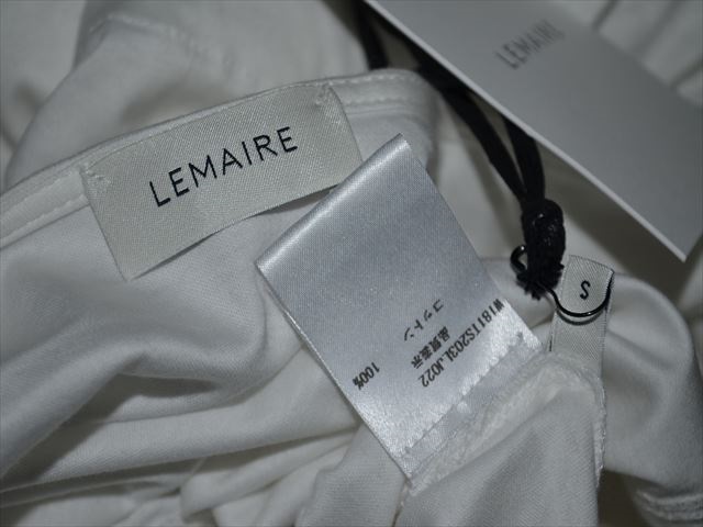 ルメール　LEMAIRE　Tシャツ　ワンピース　ドレスS　TSHIRT　DRESS C4846_画像4