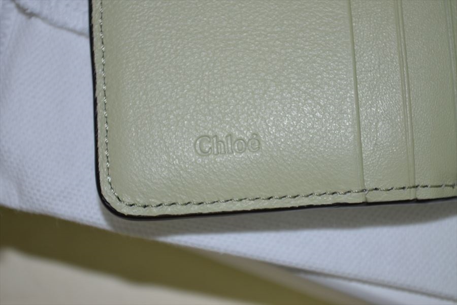 クロエ　Chloe　C　クロエ　シーロゴ　ウォレット　財布 C9536_画像5