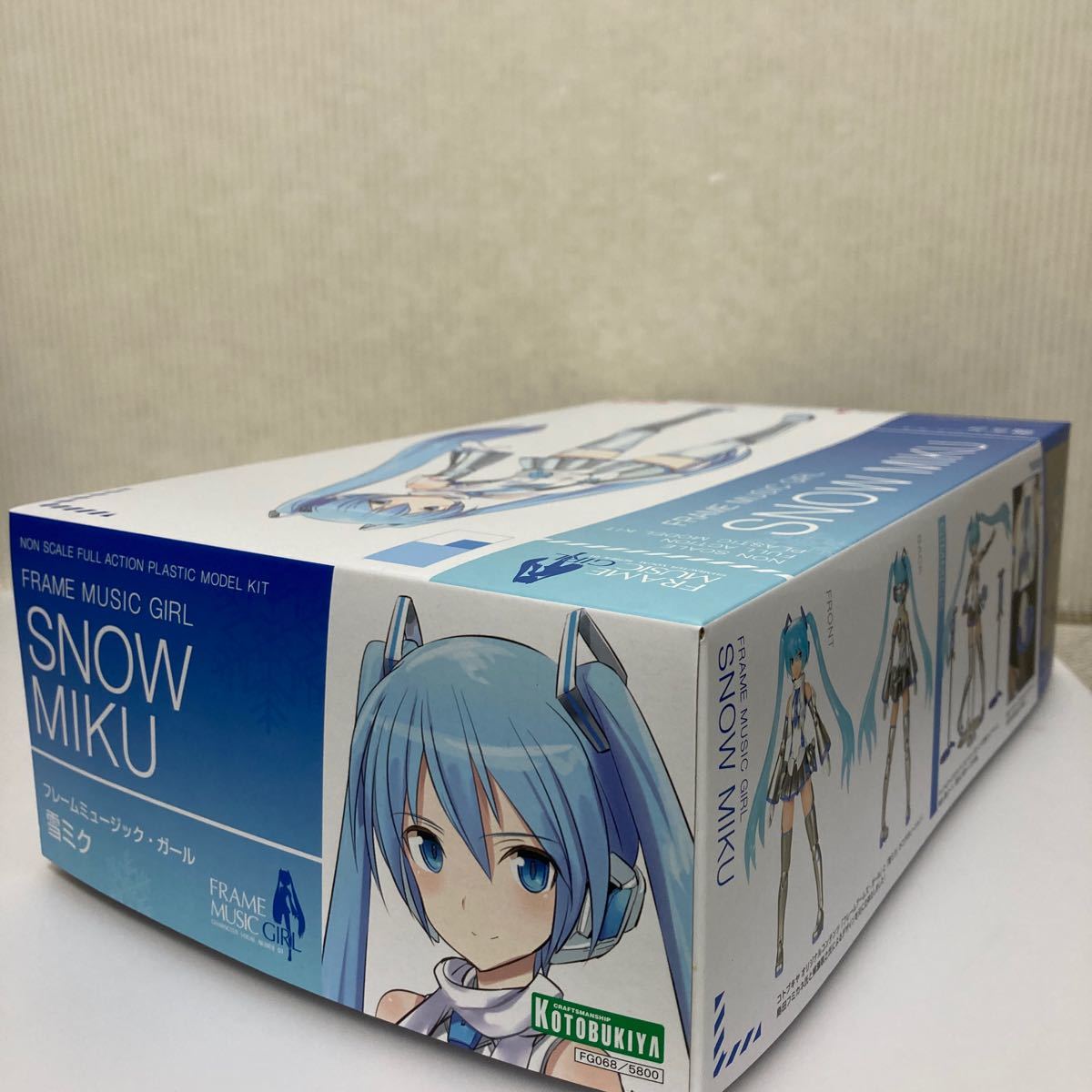 【コB】新品未組立 フレームミュージック・ガール 雪ミク（初音ミク）コトブキヤ 美少女プラモデル