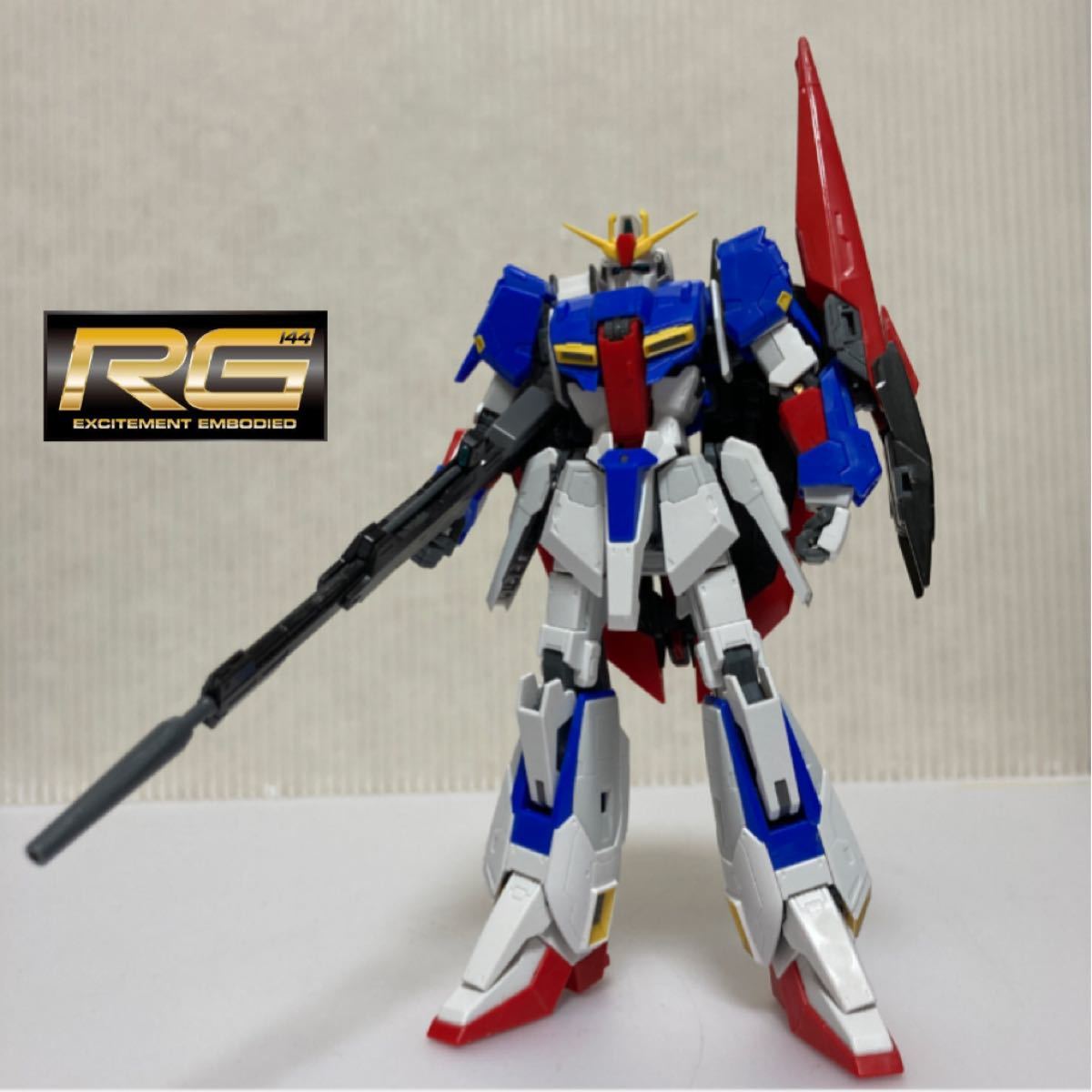 ガンプラ完成品ジャンク 機動戦士Zガンダム RG 1/144 ゼータガンダム バンダイ プラモデル