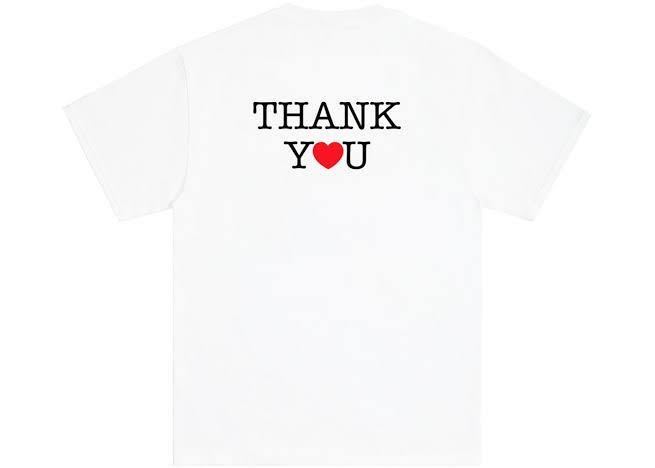 NOAH Thank You Core Logo Tee ノア 新型コロナウイルス支援 コアロゴ Tシャツ チャリティー Supreme 復興支援 赤十字 レスキュー 医療従事